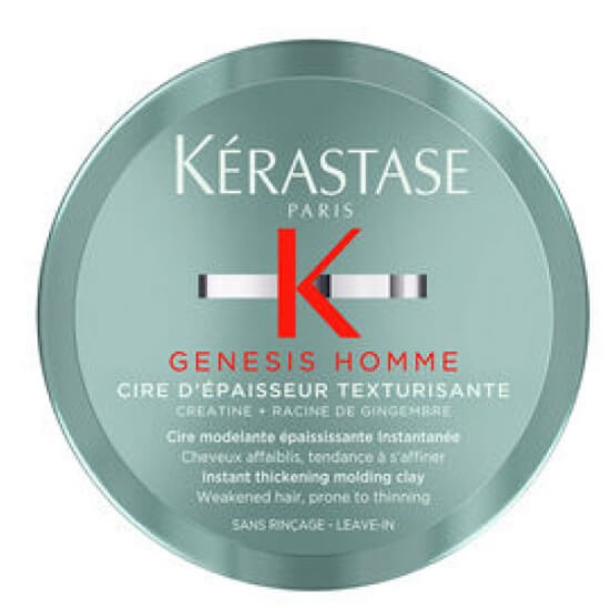 Kerastase Genesis Homme Cire Depaisseur Texturisante 75 ml şekillendirici wax mat bitiş orta tutuş incelmeye meyilli saçlar- 1