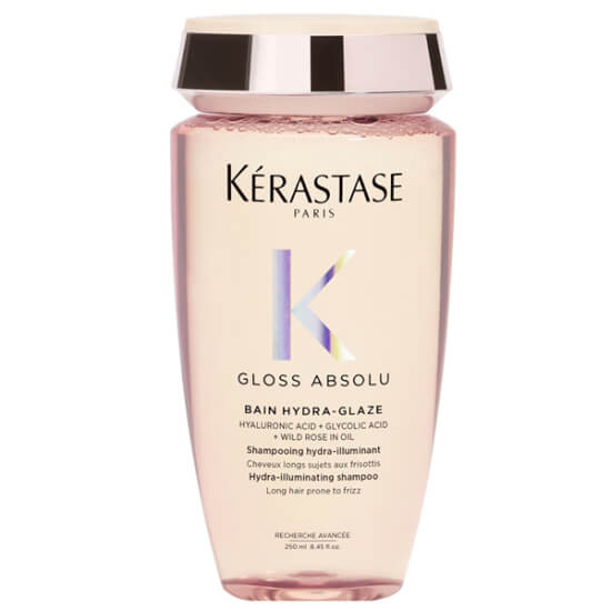 Kerastase Gloss Absolu Bain Hydra Glaze Şampuan 250 ml hyaluronik asit glikolik asit ve yabani gül yağı- 1