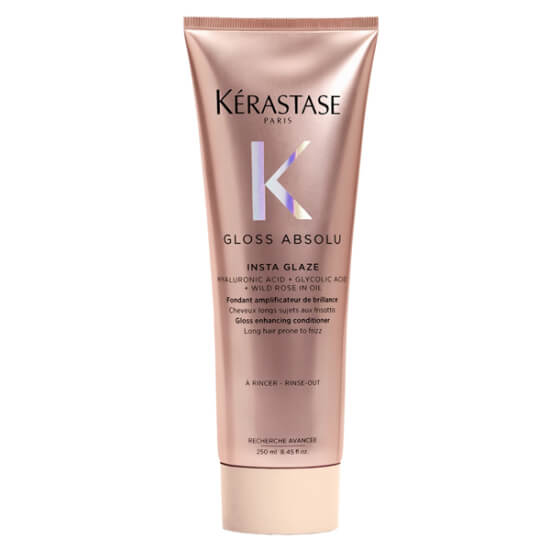 Kerastase Gloss Absolu Insta Glaze saç kremi 250 ml hyaluronik asit ve glikolik asitli elektriklenme karşıtı- 1