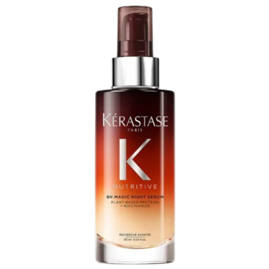 Kerastase Nutritive 8H Magic Night Serum 90 ml durulanmayan gece saç serumu iris kökü özü ve E vitamini- 1