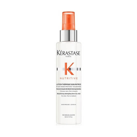 Kerastase Nutritive Lotion Thermique 150 ml durulanmayan termal koruma losyonu kuru ince saçlar 230°C ısı koruma nemlendirir- 1