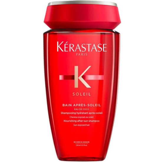 Kerastase Soleil Bain Apres 250 ml güneş sonrası bakım şampuanı UV filtreli yıpranma karşıtı saça nem ve ışıltı- 1