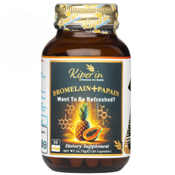 Kiperin Bromelain Papain 30 Kapsül - Kiperin Collagen 