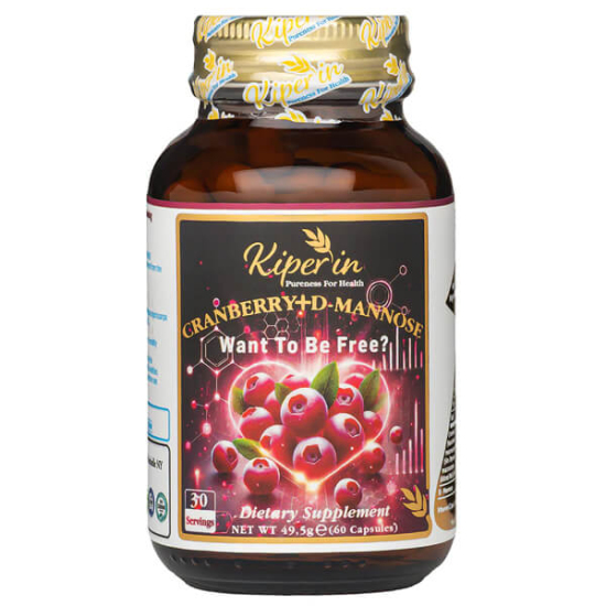  Kiperin Cranberry D Mannoz 60 Kapsül - 1