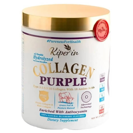  Kiperin Purple Collagen Toz 40 Günlük 575 gr - 1
