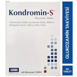 Assos Pharma - Kondromin-S 60 Tablet Assos Pharma - Kondromin-S 60 Tablet