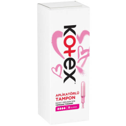 Kotex Aplikatörlü Tampon Süper 8 Adet - Kotex