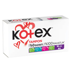 Kotex Tampon Mini 16 Adet - Kotex