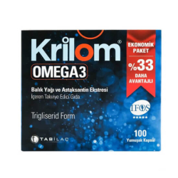 Krilom Omega 3 100 Kapsül - Tab İlaç