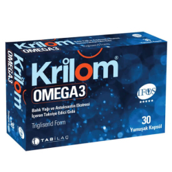 Krilom Omega 3 30 Yumuşak Kapsül - Tab İlaç