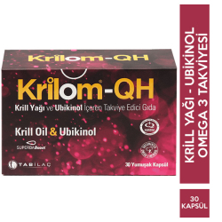 Tab İlaç - Krilom QH Krill Oil ve Ubikinol 30 Yumuşak Kapsül Tab İlaç - Krilom QH Krill Oil ve Ubikinol 30 Yumuşak Kapsül