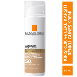 La Roche Posay - La Roche Posay Anthelios Age Correct Tinted SPF 50 50 ML Renkli Güneş Koruyucusu La Roche Posay - La Roche Posay Anthelios Age Correct Tinted SPF 50 50 ML Renkli Güneş Koruyucusu