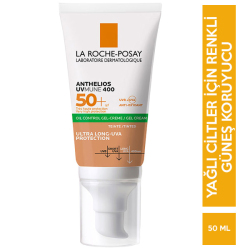 La Roche Posay - La Roche Posay Anthelios Oil Control Gel Cream Tinted SPF 50 50 ML La Roche Posay - La Roche Posay Anthelios Oil Control Gel Cream Tinted SPF 50 50 ML