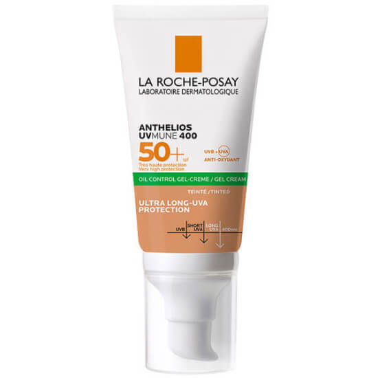 La Roche Posay Anthelios Oil Control renkli SPF 50 UVB UVA korumalı dry touch jel krem yağlı cilt 50 ml- 1