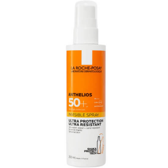 La Roche Posay Anthelios Ultra Light Sprey SPF 50 200 ml güneş koruyucu sprey UVA UVB gliserin termal su- 1