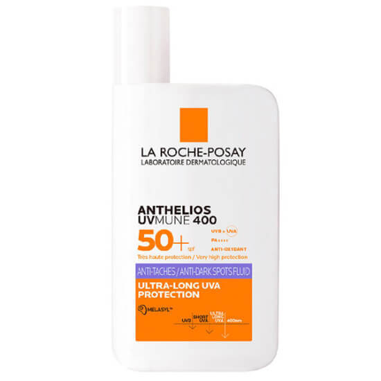 La Roche Posay Anthelios Uvmune Anti Dark Spots Fluid SPF 50 50 ml hafif dokulu geniş spektrum UVA UVB güneş koruyucu- 1