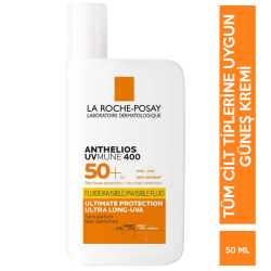 La Roche Posay - La Roche Posay Anthelios Uvmune Fluid Spf 50 50 ML La Roche Posay - La Roche Posay Anthelios Uvmune Fluid Spf 50 50 ML