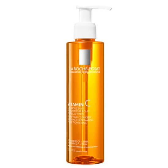 La Roche Posay C vitamini türevi ve BHA içeren 200 ml yüz temizleme jeli, cildi nazikçe arındırır ve ışıltı sağlar- 1