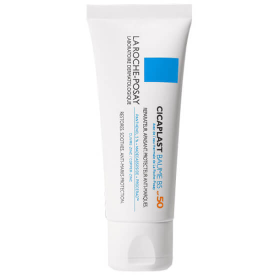 La Roche Posay Cicaplast Baume B5 SPF 50 40 ml yatıştırıcı krem 5% Panthenol B5 ve Madecassoside içerir- 1