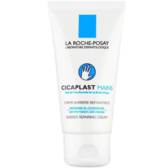 La Roche Posay Cicaplast Mains 50 ml el bakım kremi, %4 niacinamide, shea yağı ve termal su, hızlı emilim- 1