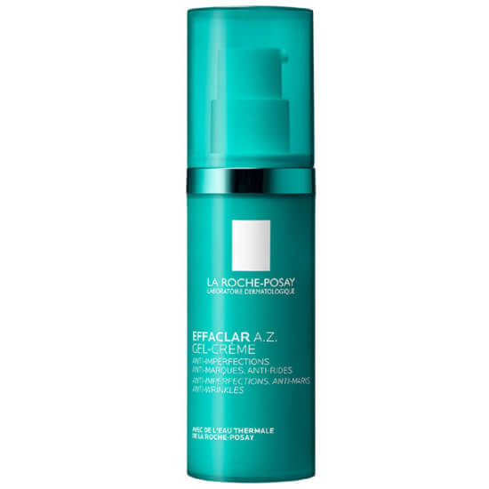 La Roche Posay Effaclar AZ Gel Cream 40 ml jel krem, akneye eğilimli cilt için nemlendirici bakım ürünü- 1