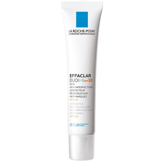 La Roche Posay Effaclar Duo SPF 30 40 ml yağlı akneye eğilimli cilt kremi niasinamid çinko LHA salisilik asit- 1