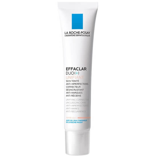 La Roche Posay Effaclar Duo Unifiant Light 40 ml renkli krem LHA ve salisilik asitli matlaştırıcı nemlendirici- 1