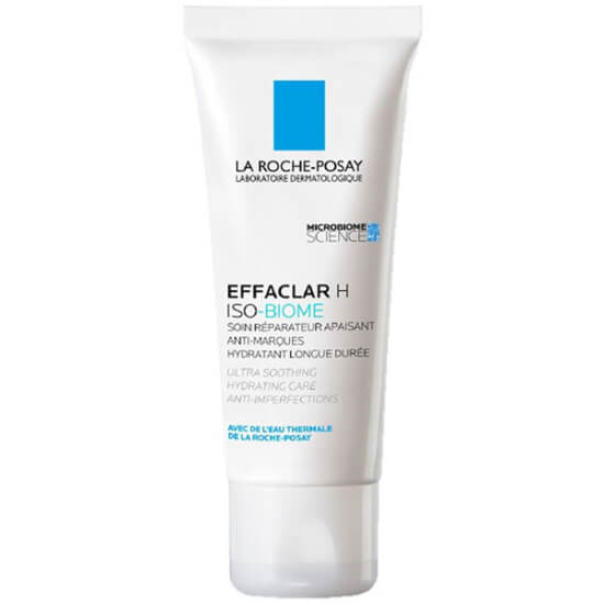 La Roche Posay Effaclar H Isobiome Krem 40 ml hassas ve yağlı ciltler için yatıştırıcı nemlendirici Ceramide 5 kaplıca suyu- 1
