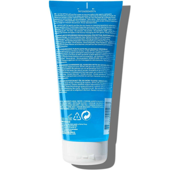 La Roche Posay Effaclar Jel 200 ML Yüz Temizleme Jeli - 3