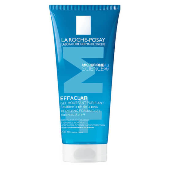 La Roche Posay Effaclar yüz temizleme jeli 200 ml, Çinko PCA içeren yağlı akneye eğilimli cilt temizleyici- 1