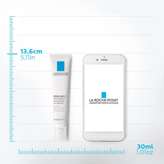 La Roche Posay Effaclar K 40 ML Yağlı Ciltler İçin Siyah Nokta Karşıtı Nemlendirici Bakım Kremi - 4