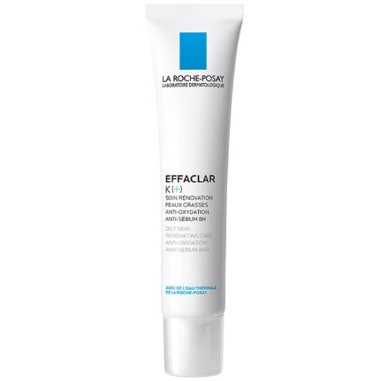 La Roche Posay Effaclar K 40 ml siyah nokta karşıtı nemlendirici krem, LHA salisilik asit ve E vitamini, yağlı akneye eğilimli cilt- 1