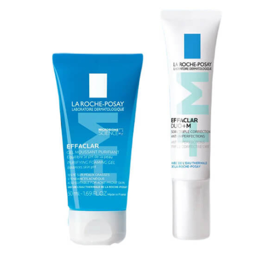 La Roche-Posay Effaclar Tanışma Kiti yağlı ciltler için Effaclar Jel 50 ml ve Effaclar Duo(+) 15 ml seti- 1