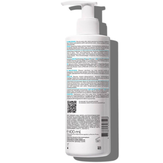 La Roche Posay Lipikar Baume AP+M 400 ml nemlendirici balm krem shea yağı niasinamid çok kuru hassas cilt- 2