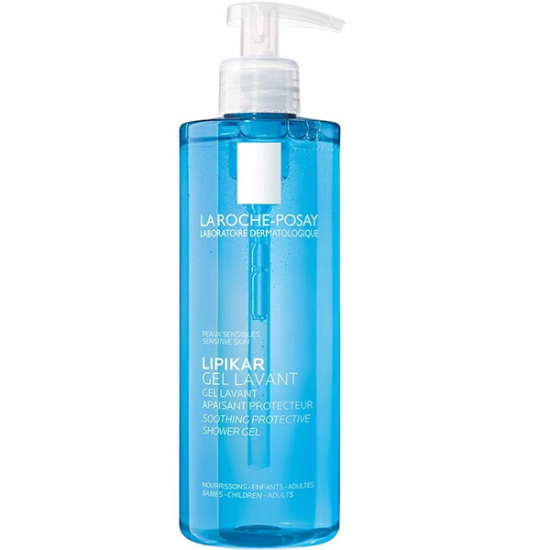 La Roche-Posay Lipikar Gel Lavant 400 ml vücut temizleme jeli, niasinamid ve shea yağı, kuru hassas cilt- 1