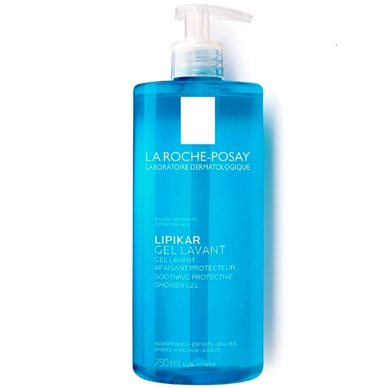 La Roche Posay Lipikar Gel Lavant 750 ml vücut temizleme jeli niasinamid ve shea yağı ile kuru hassas cilt- 1