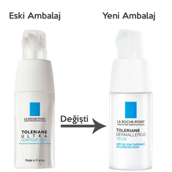 La Roche Posay Toleriane Dermallergo Yeux 20 ml nemlendirici göz kremi, niasinamid Vitamin B3, termal su- 2