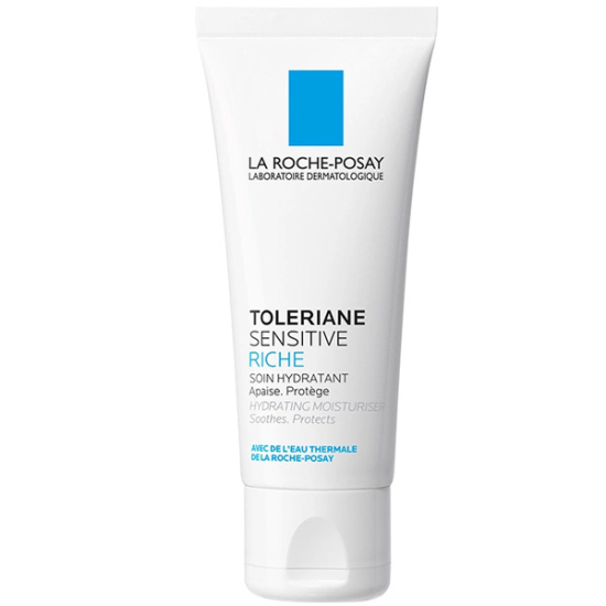 La Roche Posay Toleriane Sensitive Riche 40 ml yüz boyun kremi gliserin seramid Vitamin B3 kuru hassas cilt- 1