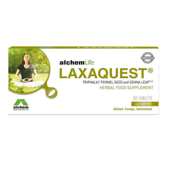 Laxaquest 30 tablet bitkisel takviye rezene ekstresi 200 mg sinameki 42 mg sarı halile kara halile hint üzümü- 1