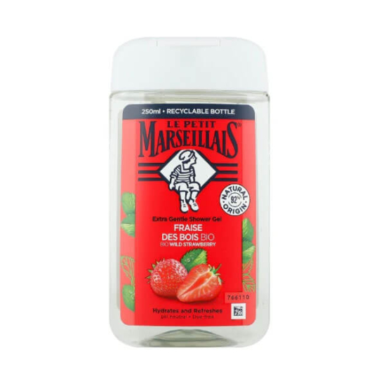  Le Petit Marseillais Akdeniz Çileği Banyo ve Duş Jeli 250 ml - 1