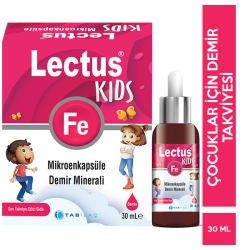 Tab İlaç - Lectus Kids Mikroenkapsule Demir 30 ML Tab İlaç - Lectus Kids Mikroenkapsule Demir 30 ML