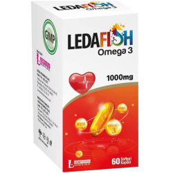 Ledafish Omega 3 1000 mg 60 Softgel - Ledapharma 