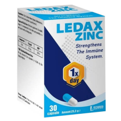 Ledax Zinco 30 Kapsül - Ledapharma 