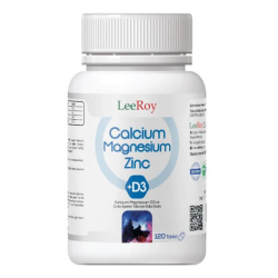 Leeroy Calcium Magnesium Zinc 120 Tablet - Leeroy 