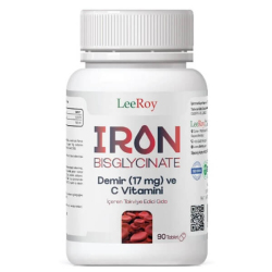 Leeroy Iron Bisglycinate 90 Tablet - Leeroy 