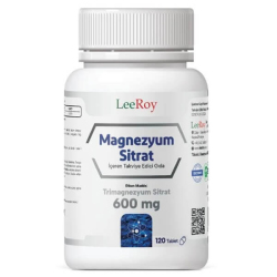 Leeroy Magnezyum Sitrat 120 Tablet - Leeroy 