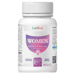 Leeroy Women Multivitamin Multimineral 90 Tablet - Leeroy 