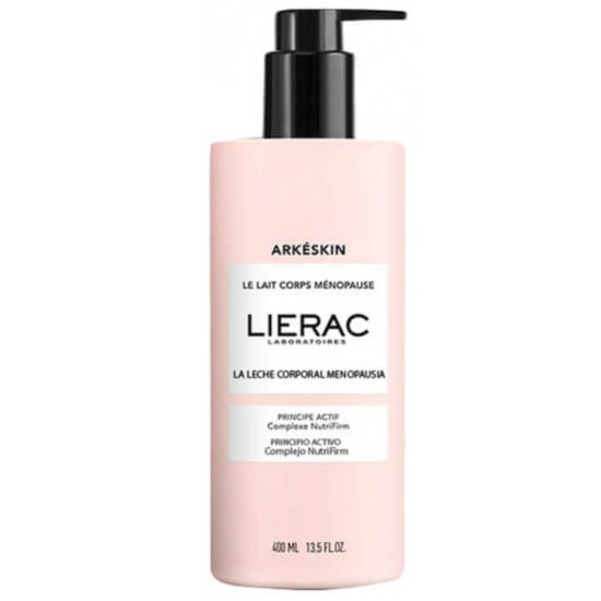 Lierac Arkeskin Menopause Body Milk 400 ml vücut sütü nem destekli sıkılaştırıcı etki besleyici onarıcı bakım şişesi- 1