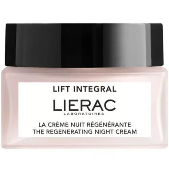 Lierac Lift Integral yenileyici sıkılaştırıcı gece kremi 50 ml hyaluronik asit siyah lale patenti kolajen elastin- 1