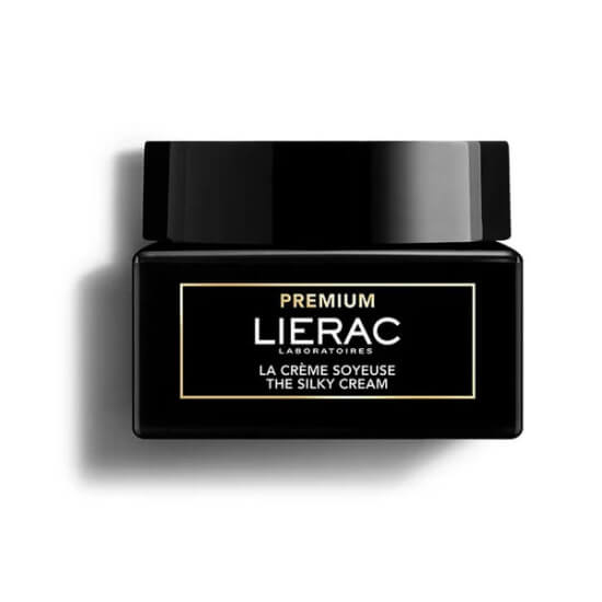 Lierac Premium The Silky Cream 50 ml kırışıklık karşıtı krem hyaluronik asit siyah çiçek ekstreleri gözenek sıkılaştırıcı- 1